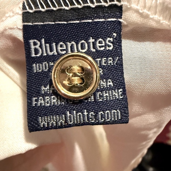 Bluenotes Sheer White Sleeveless Jeweled Blouse Womens Sz M Rhinestone Bedazzle - Picture 7 of 9